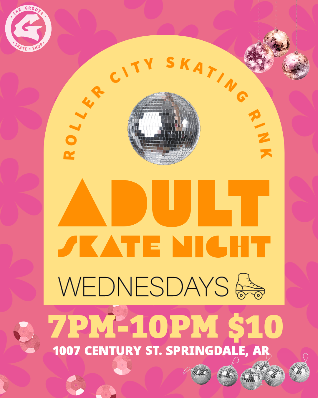 Event Roller City Adult Skate Night The Groove Skate Shop