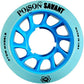 Roller Skate Wheels Atom Poison Savant Hybrid Roller Skate Wheel (Pack of 4) Atom The Groove Skate Shop