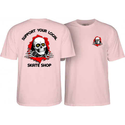 Shirts Powell Peralta Support Your Local Skateshop T-Shirt Powell Peralta The Groove Skate Shop