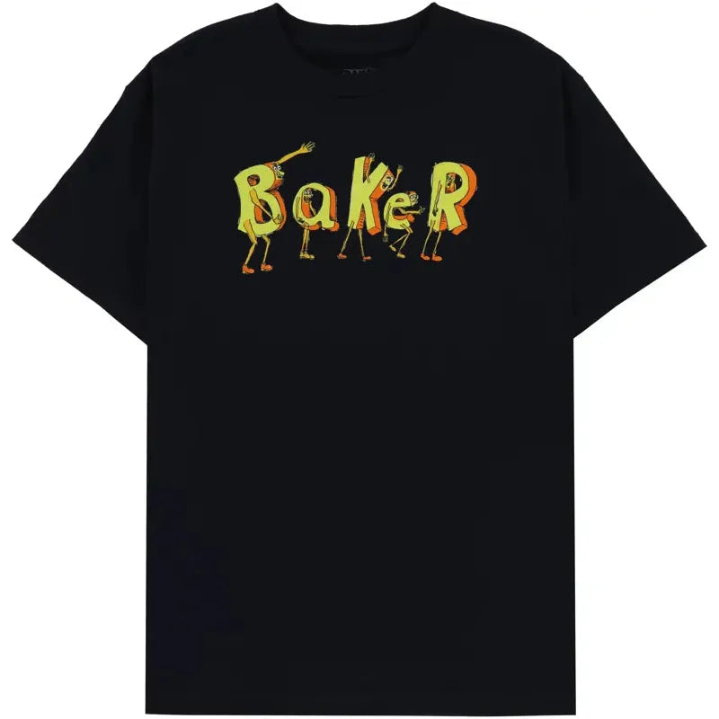 Shirts Baker Dance T-Shirt Navy Baker The Groove Skate Shop
