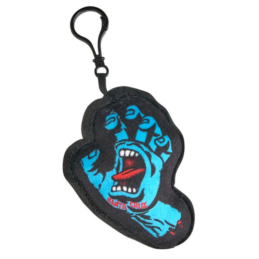 Gifts Santa Cruz Screaming Hand Plush Keychain Santa Cruz The Groove Skate Shop